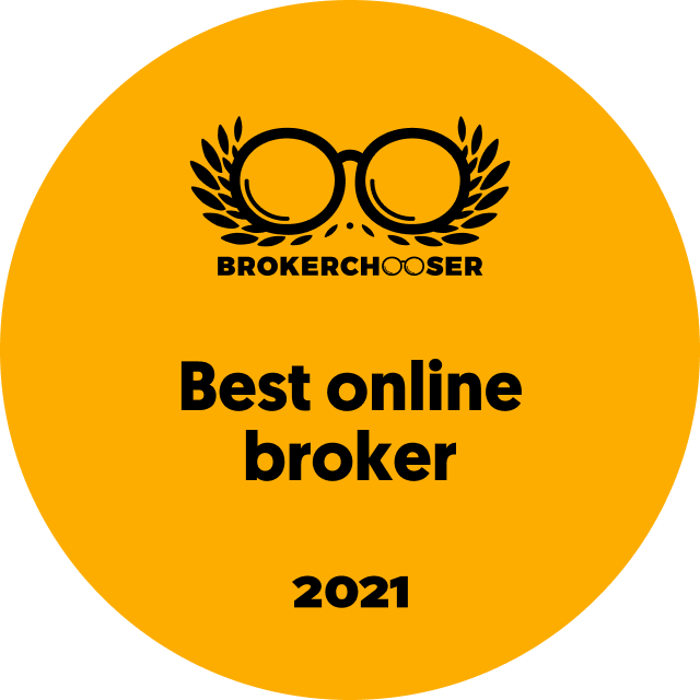 Interactive Brokers was Rated #1 - Best Online Broker - 2021 by BrokerChooser