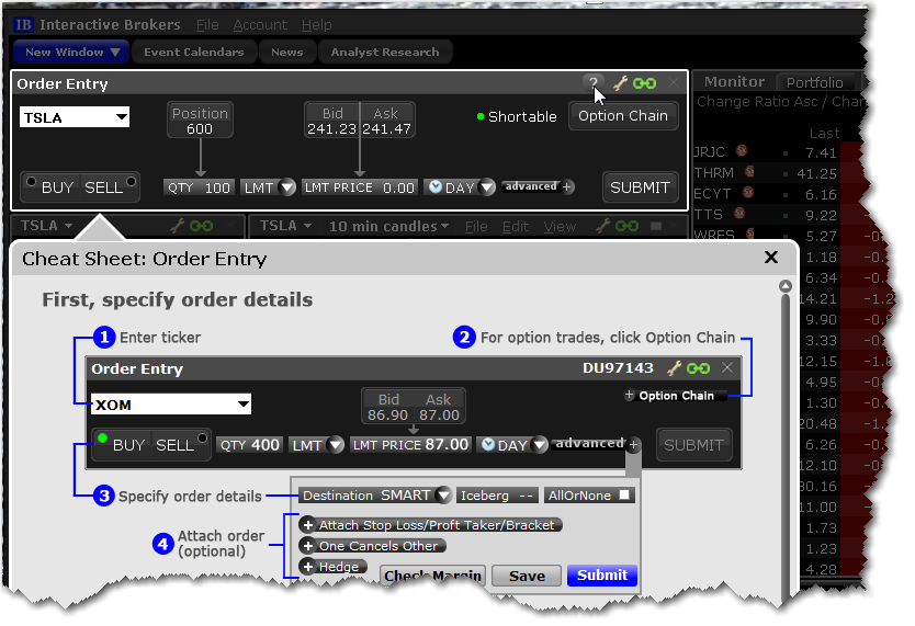 Option Selector in StrategyBuilder